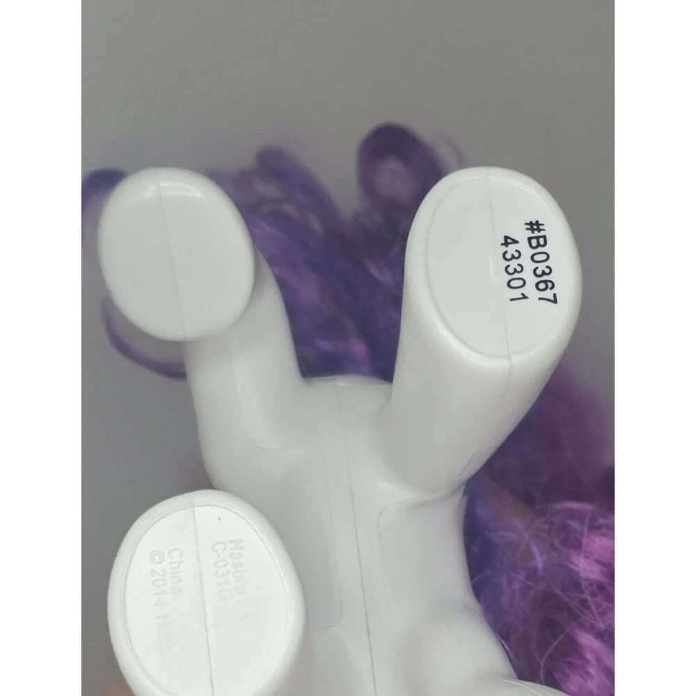 My Little Pony Friendship is Magic Glamour Glow RARITY  G4 LIGHTS UP 7